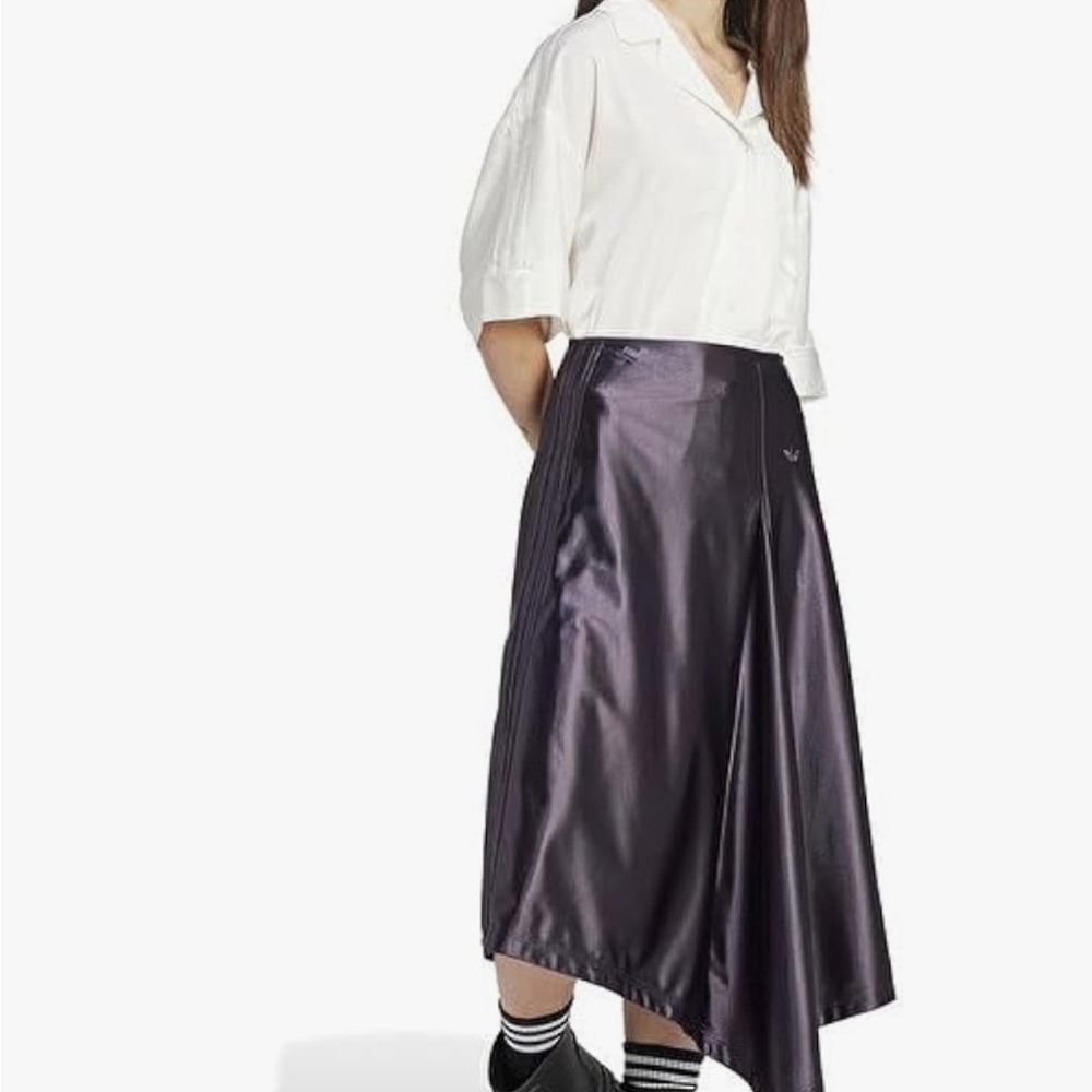Adidas Shimmering Purple Maxi Skirt - Picture 2 of 6